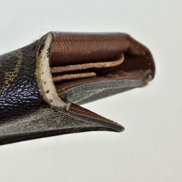 Louise Vuitton Vintage 2001 Brown Monogram Canvas Porte Tresor Long Wallet - Picture 11 of 16